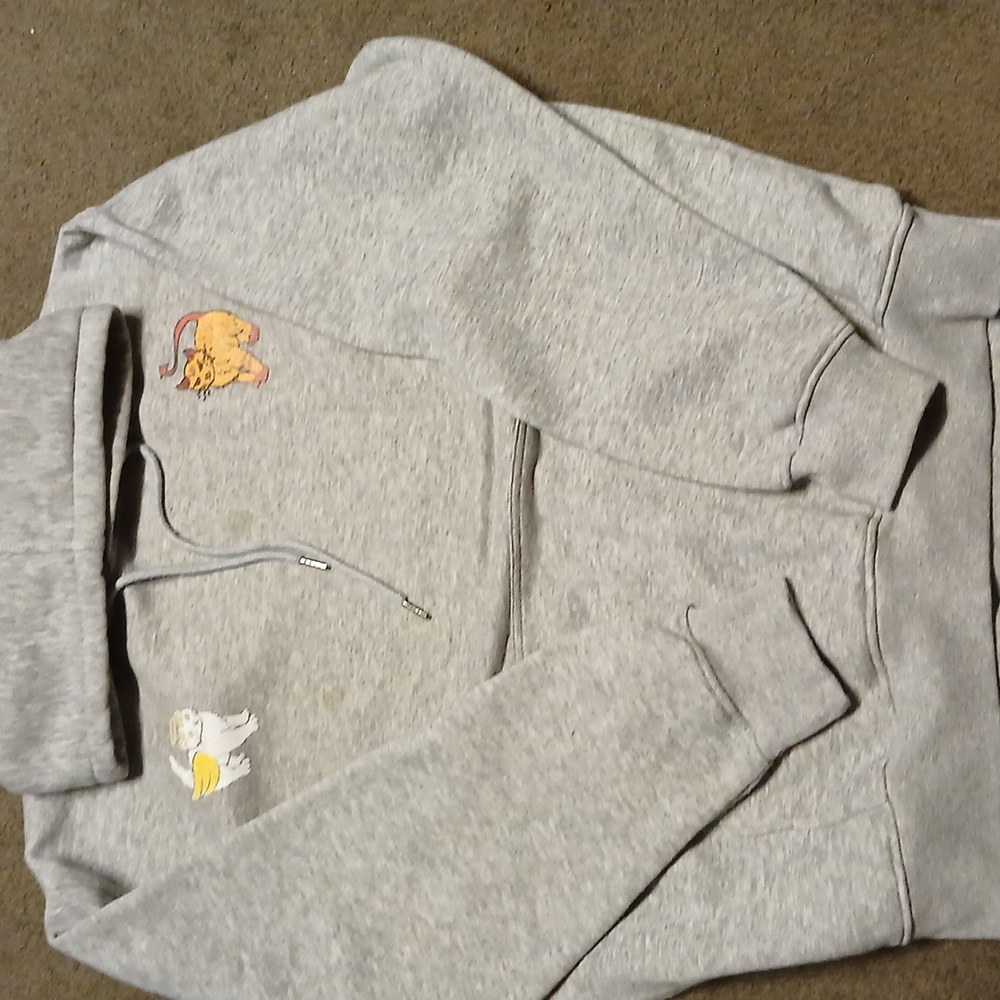 Good/evil Cat Hoodie - Picture 3 of 4